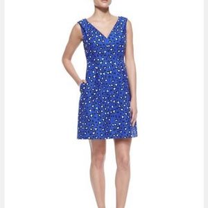 Kate Spade blue leopard dress 🐆